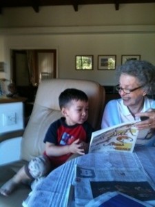 GrGrandma&book